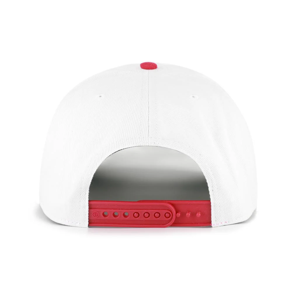 NFL Arizona Cardinals '47 Two-Tone Prime Play Hitch Snapback Hat - White - Image 3