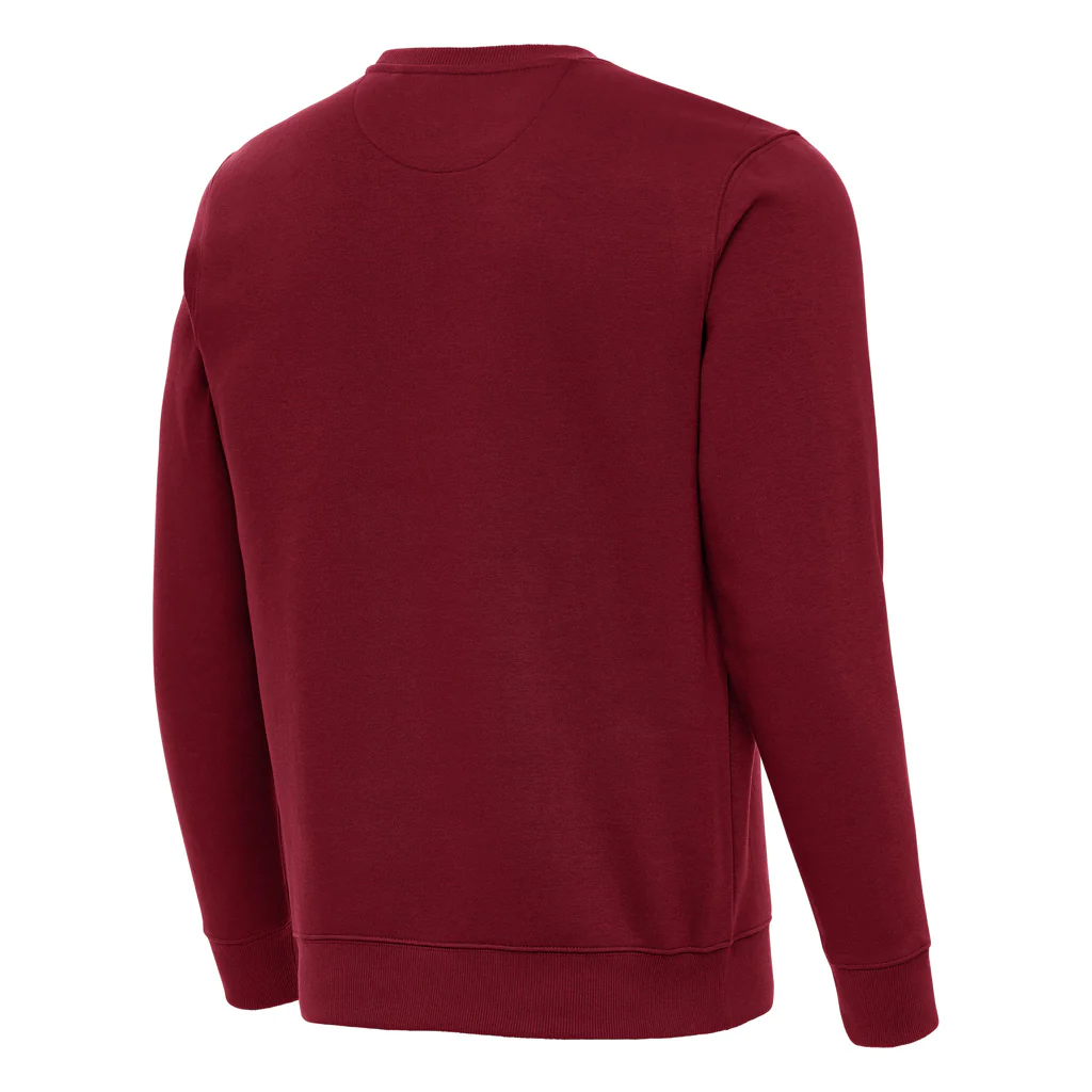 NFL Arizona Cardinals Antigua Full Front Victory Crewneck Sweater - Red - Image 2