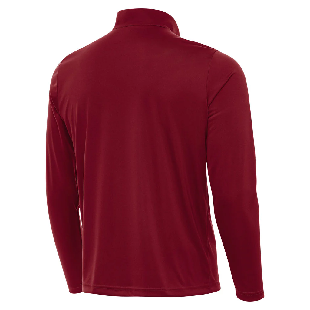 NFL Arizona Cardinals Antigua Tribute 1/4 Zip Pullover Jacket - Red - Image 2