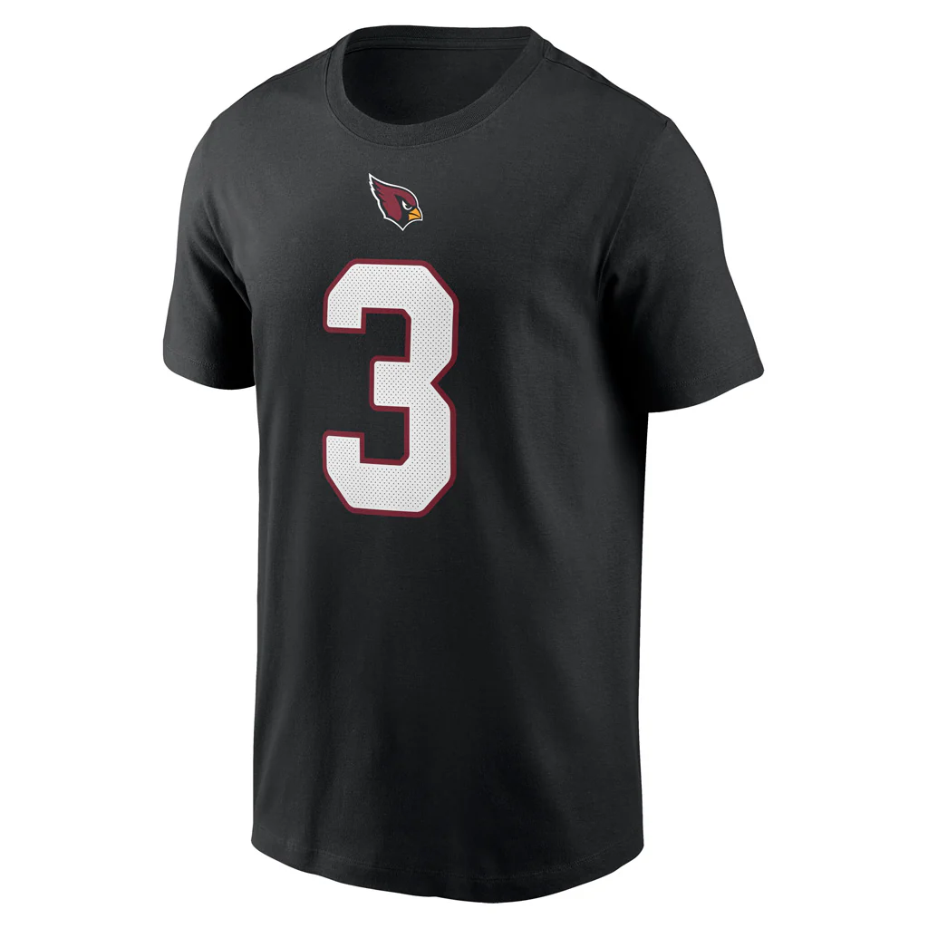 NFL Arizona Cardinals Budda Baker Nike Name & Number T-Shirt - Black - Image 2