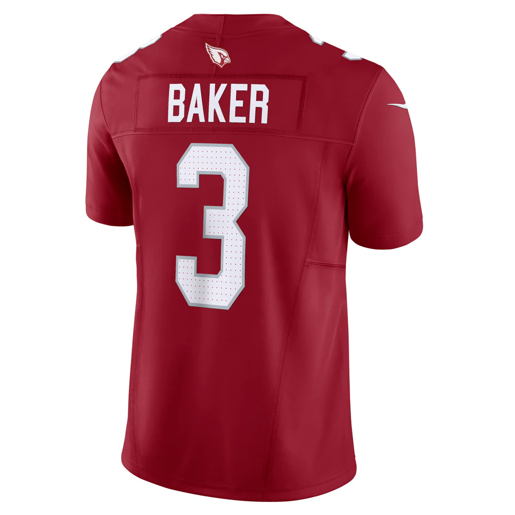 NFL Arizona Cardinals Budda Baker Nike Alternate Vapor F.U.S.E. Limited Jersey - Red - Image 3