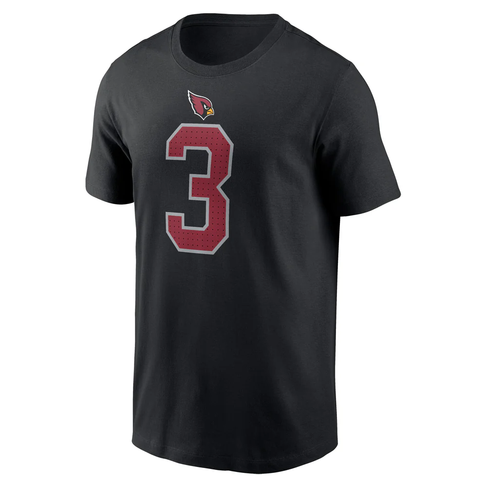 NFL Arizona Cardinals Budda Baker Nike Name & Number T-Shirt - Black - Image 2