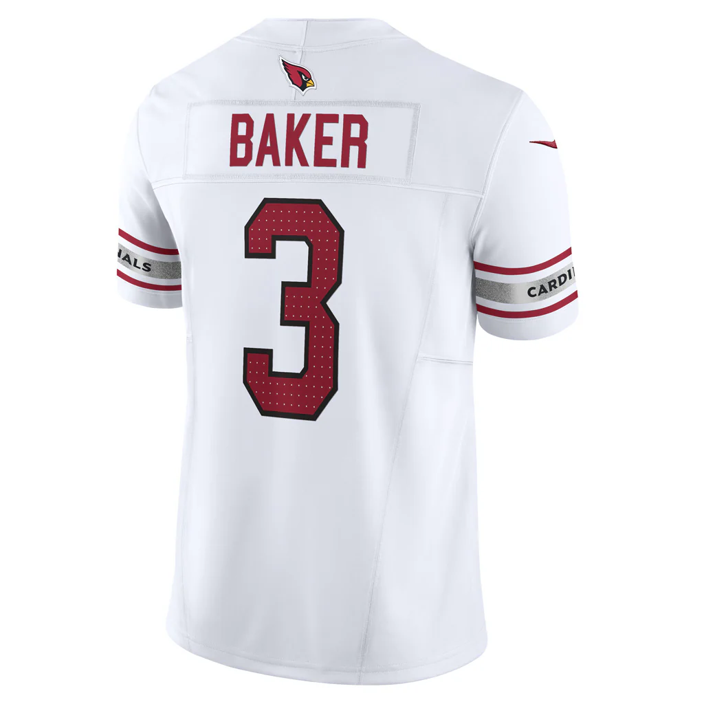 NFL Arizona Cardinals Budda Baker Nike Alternate Vapor F.U.S.E. Limited Jersey - White - Image 3