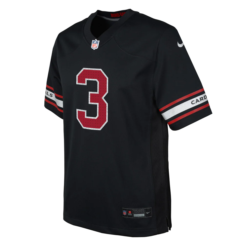 NFL Arizona Cardinals Budda Baker Youth Nike Alternate Game Jersey - Black - Image 2