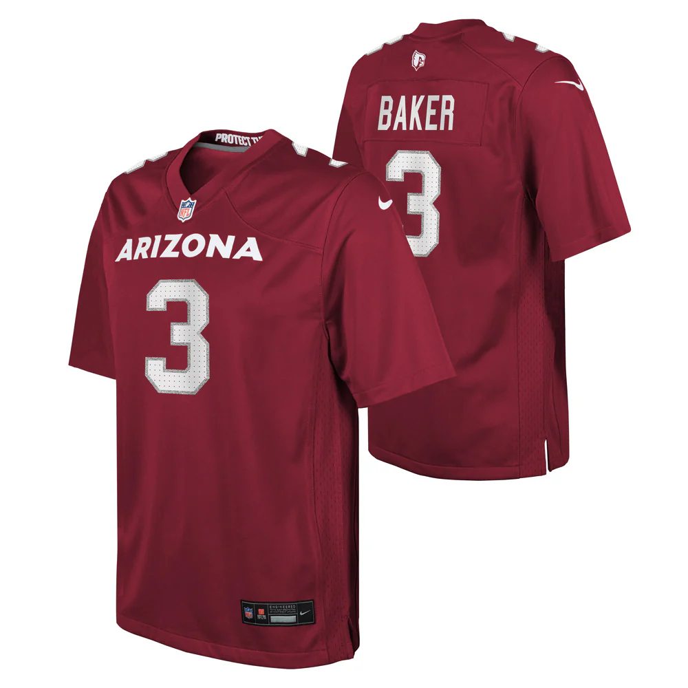 NFL Arizona Cardinals Budda Baker Youth Nike Home Game Jersey - Red