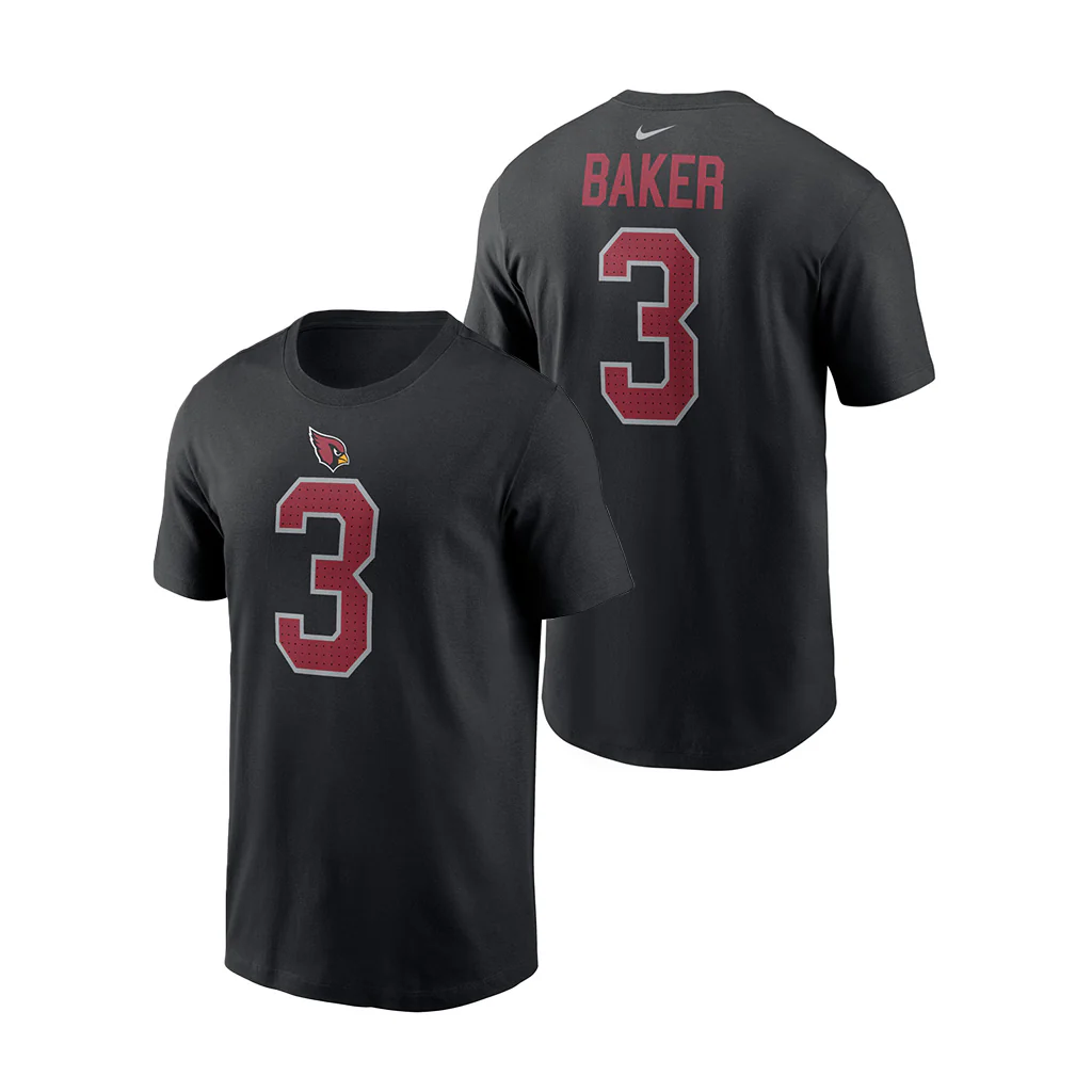 NFL Arizona Cardinals Budda Baker Youth Nike Name & Number T-Shirt - Black