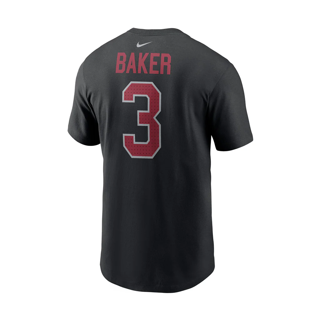 NFL Arizona Cardinals Budda Baker Youth Nike Name & Number T-Shirt - Black - Image 3