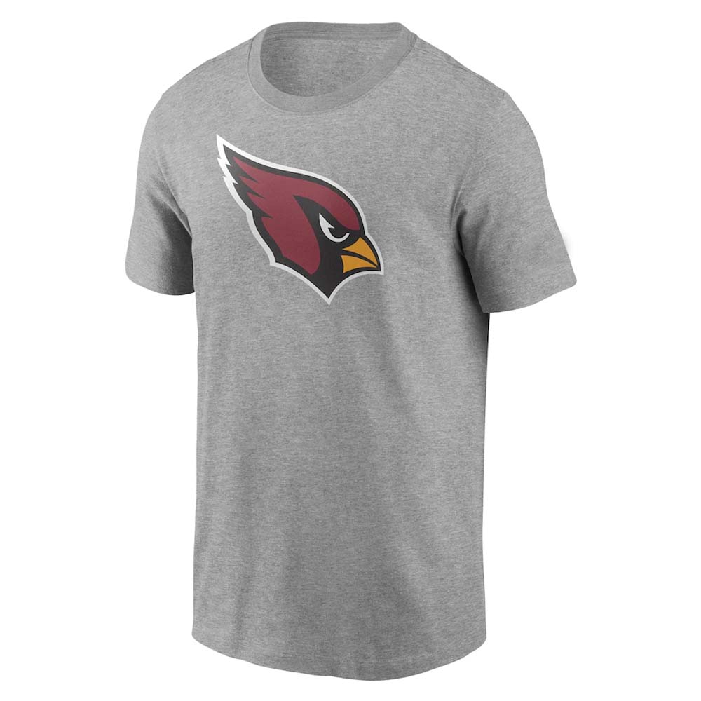 NFL Arizona Cardinals Fanatics Logo T-Shirt - Gray