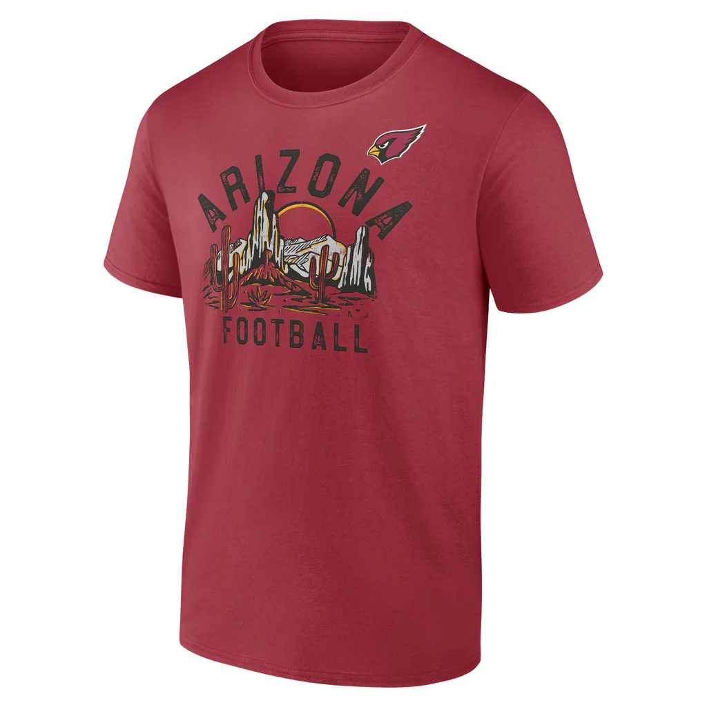NFL Arizona Cardinals Fanatics Rushing Yards T-Shirt - Image 2