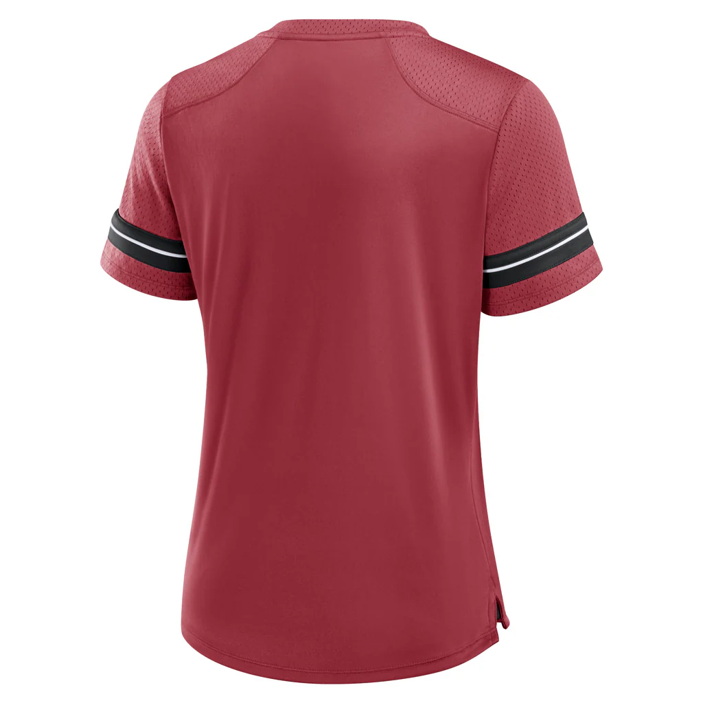 NFL Arizona Cardinals Fanatics Women's Play Script Lace-Up Top - Image 3
