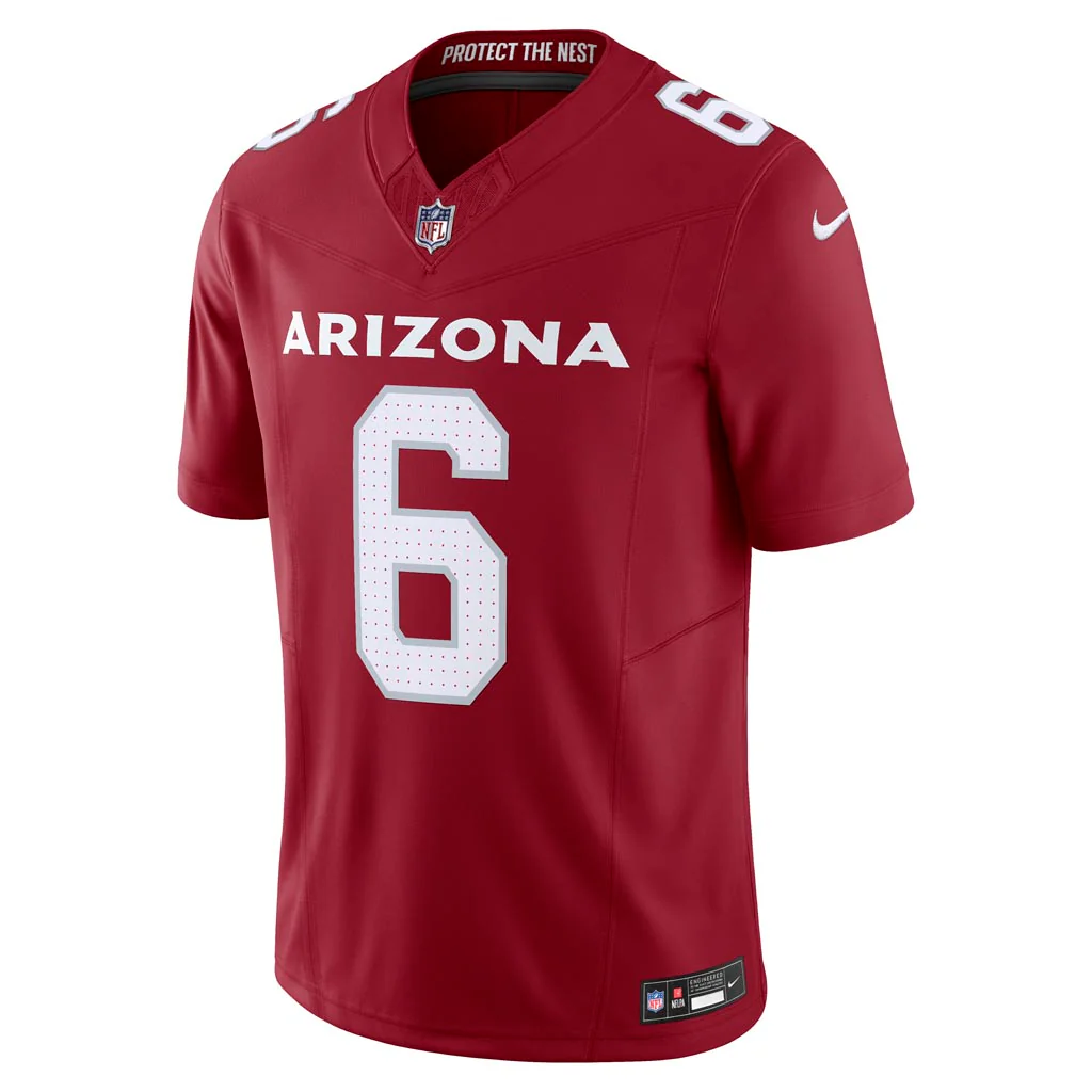 NFL Arizona Cardinals James Conner Nike Home Vapor Limited Jersey - Red - Image 2