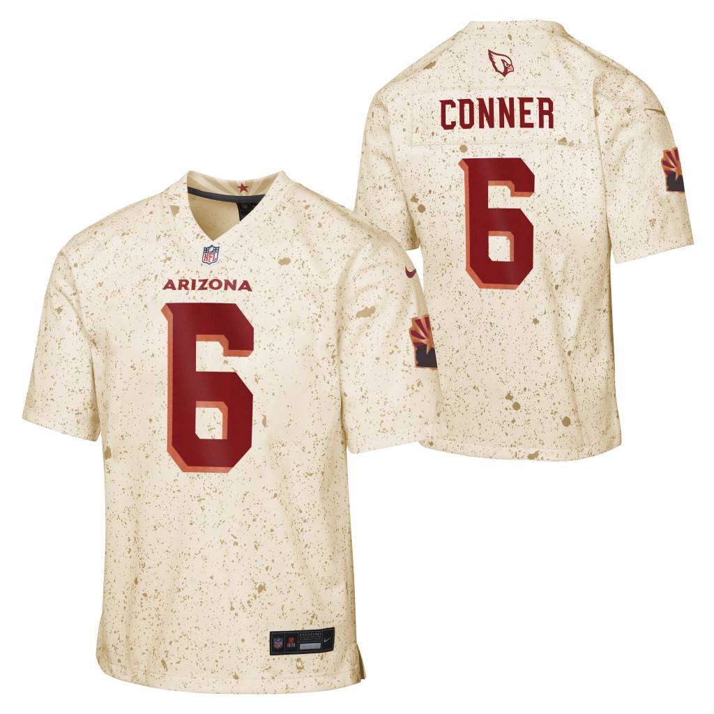 NFL Arizona Cardinals James Conner Youth Nike Rivalries Game Jersey - Tan