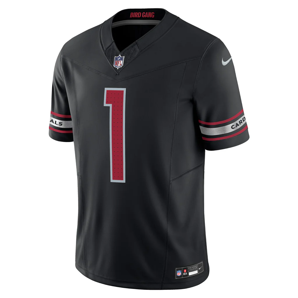NFL Arizona Cardinals Kyer Murray Nike Alternate Vapor F.U.S.E. Limited Jersey - Black - Image 2