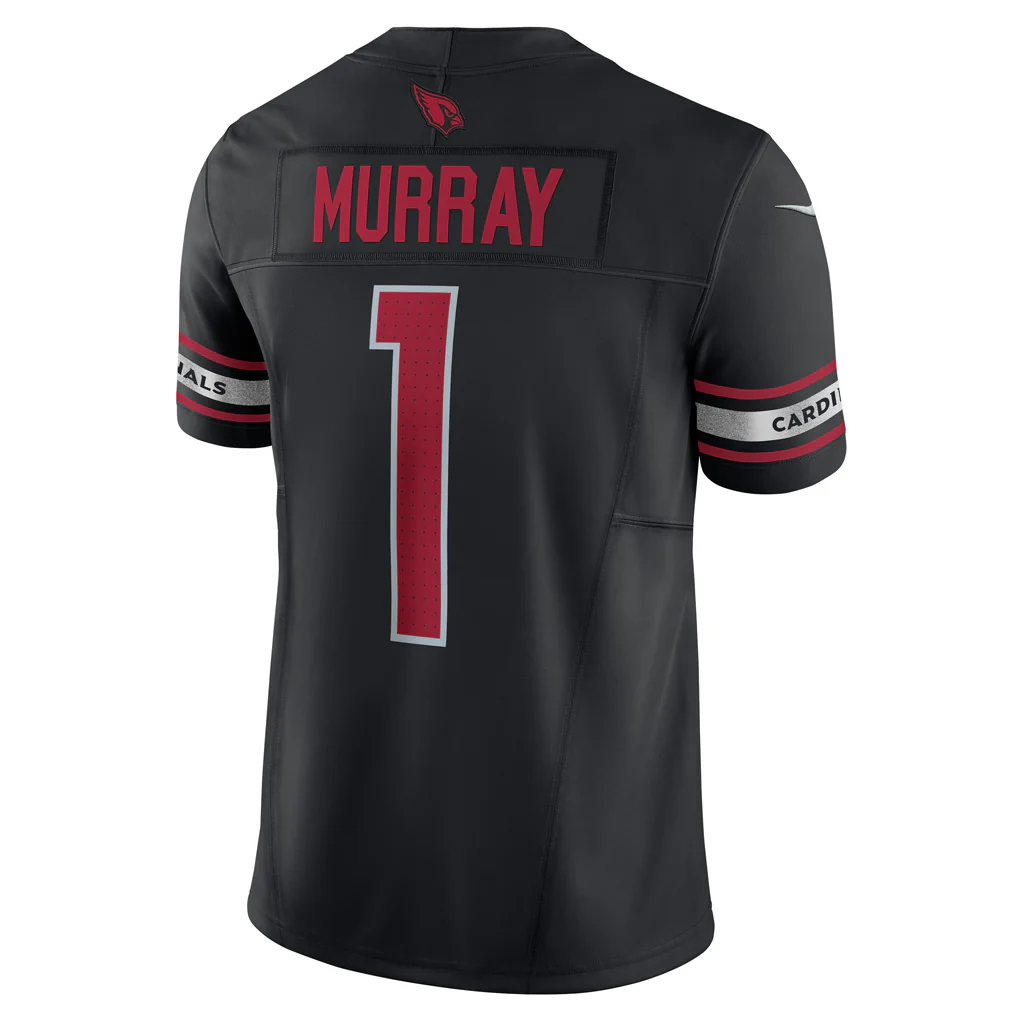 NFL Arizona Cardinals Kyer Murray Nike Alternate Vapor F.U.S.E. Limited Jersey - Black - Image 3