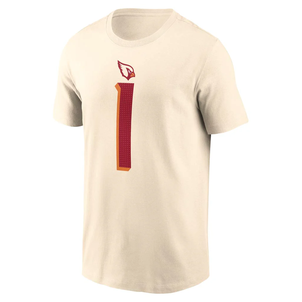 NFL Arizona Cardinals Kyler Murray Nike Rivalries Name & Number T-Shirt - Tan - Image 2