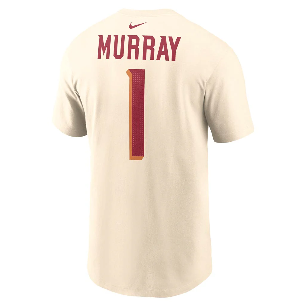 NFL Arizona Cardinals Kyler Murray Nike Rivalries Name & Number T-Shirt - Tan - Image 3