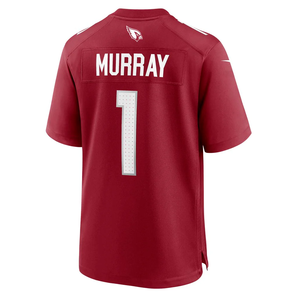 NFL Arizona Cardinals Kyler Murray Nike Home Game Jersey - Red - Image 3