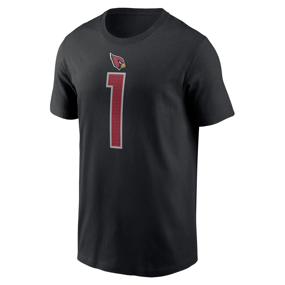NFL Arizona Cardinals Kyler Murray Nike Name & Number T-Shirt - Black - Image 2