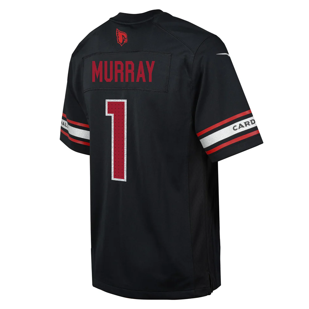 NFL Arizona Cardinals Kyler Murray Youth Nike Alternate Game Jersey - Black - Image 2