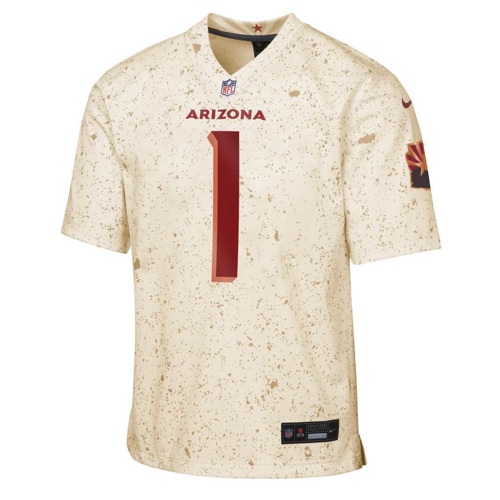 NFL Arizona Cardinals Kyler Murray Youth Nike Rivalries Game Jersey - Tan - Image 2