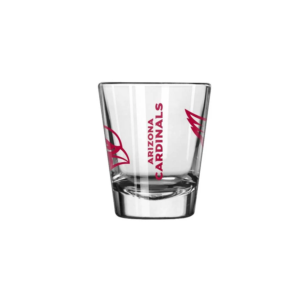 NFL Arizona Cardinals Logo Brands Game Day 2oz. Shot Glass - Image 2