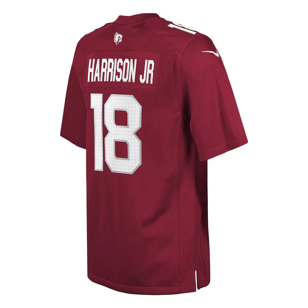NFL Arizona Cardinals Marvin Harrison Jr. Youth Nike Home Game Jersey - Red - Image 3
