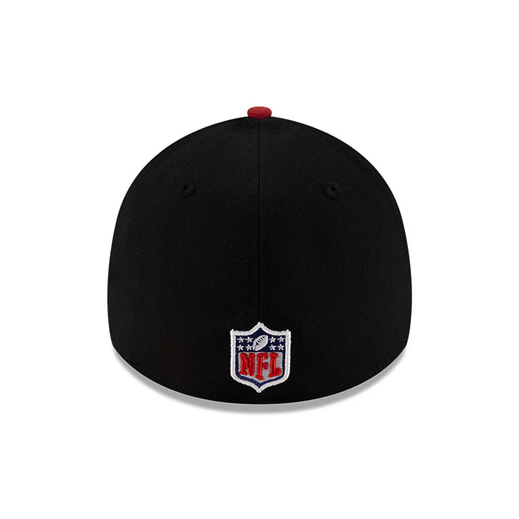 NFL Arizona Cardinals New Era 2025 Draft 39THIRTY Flex Fit Hat - Black - Image 4