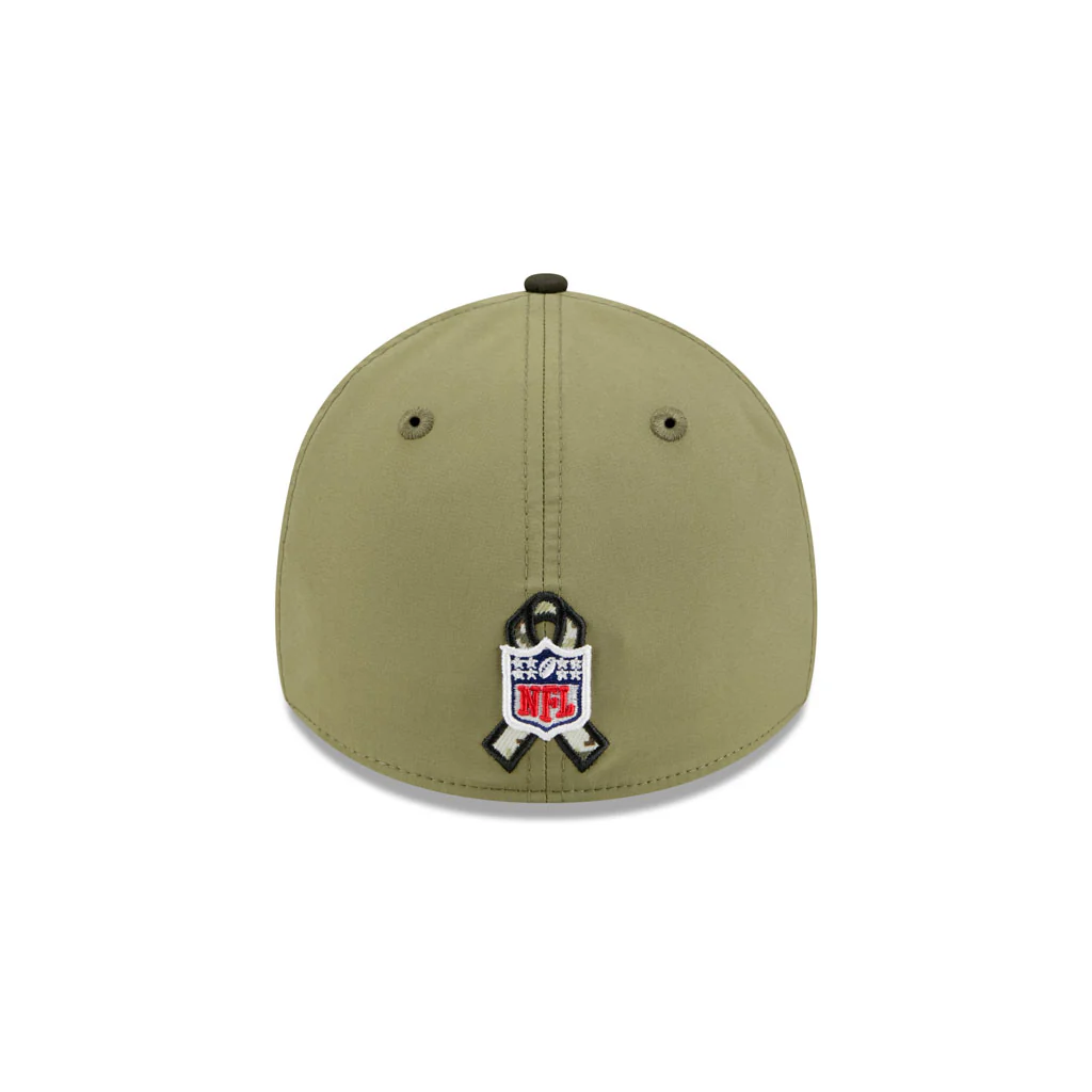NFL Arizona Cardinals New Era 2025 Salute to Service 39THIRTY Flex Fit Hat - Green - Image 4