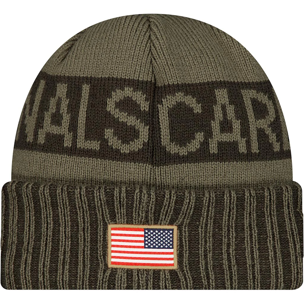 NFL Arizona Cardinals New Era 2025 Salute to Service Knit Hat - Green - Image 4