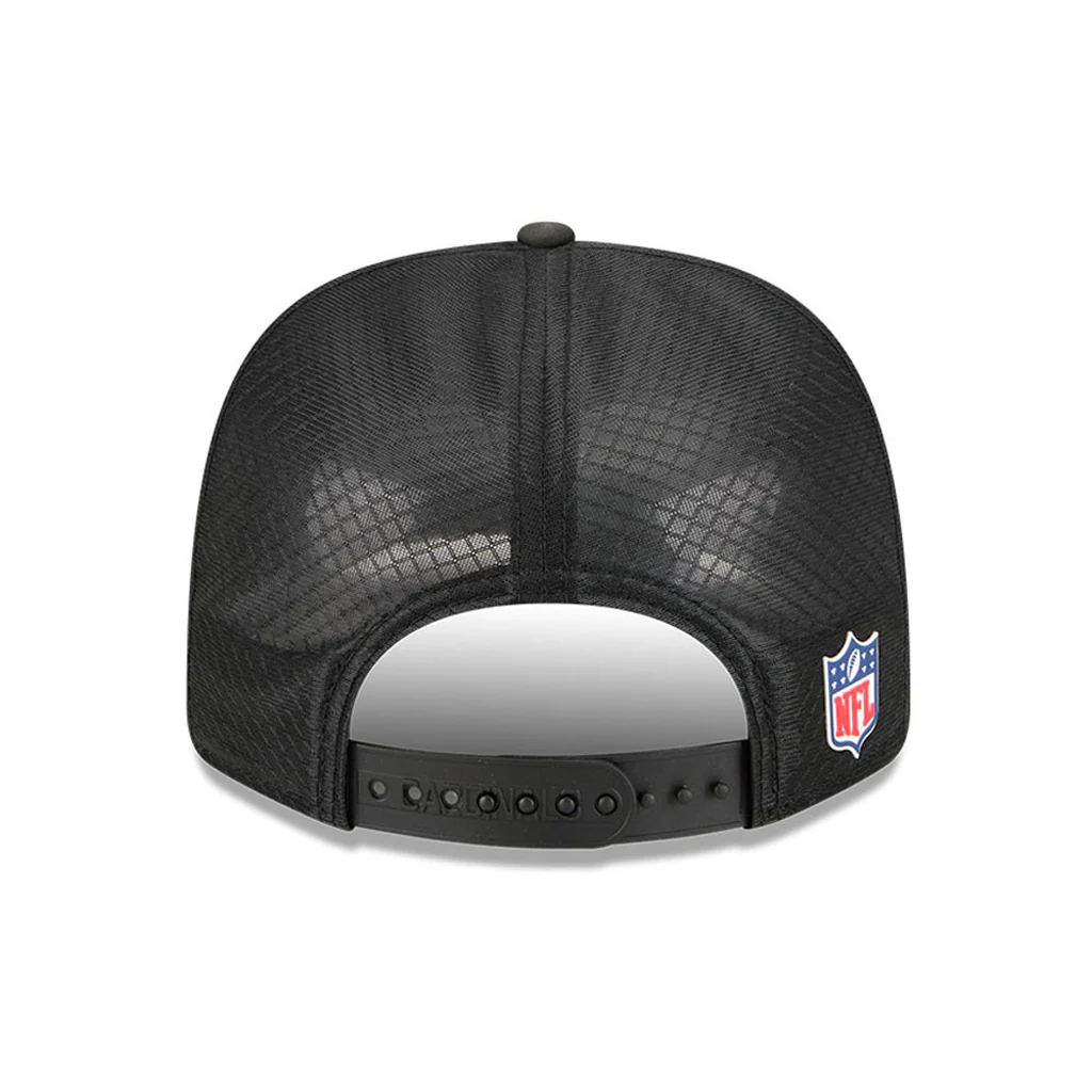 NFL Arizona Cardinals New Era 2025 Sideline 9SEVENTY Stretch-Snapback Hat - Black - Image 4
