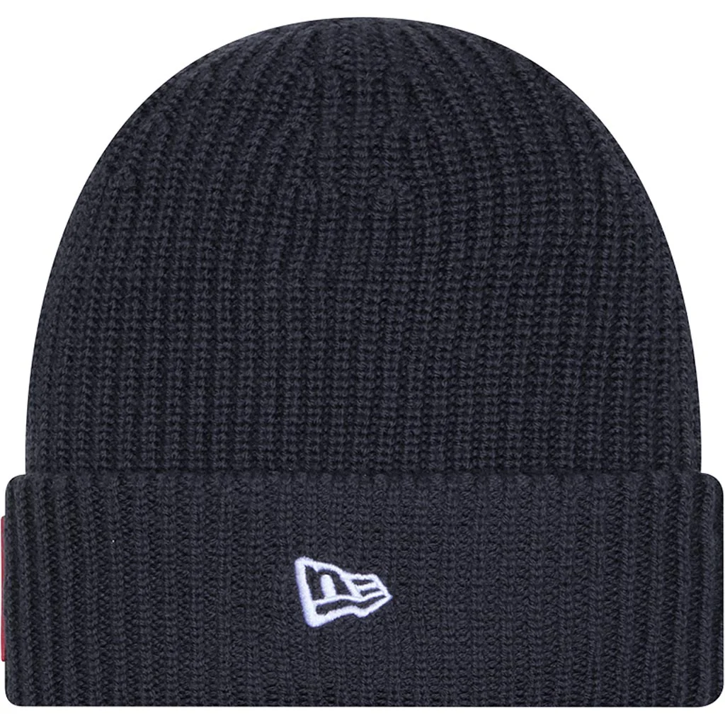 NFL Arizona Cardinals New Era 2025 Sideline Cold Weather Cuffed Knit Hat - Black - Image 2