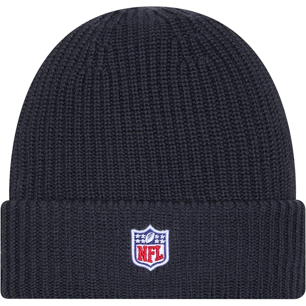 NFL Arizona Cardinals New Era 2025 Sideline Cold Weather Cuffed Knit Hat - Black - Image 3