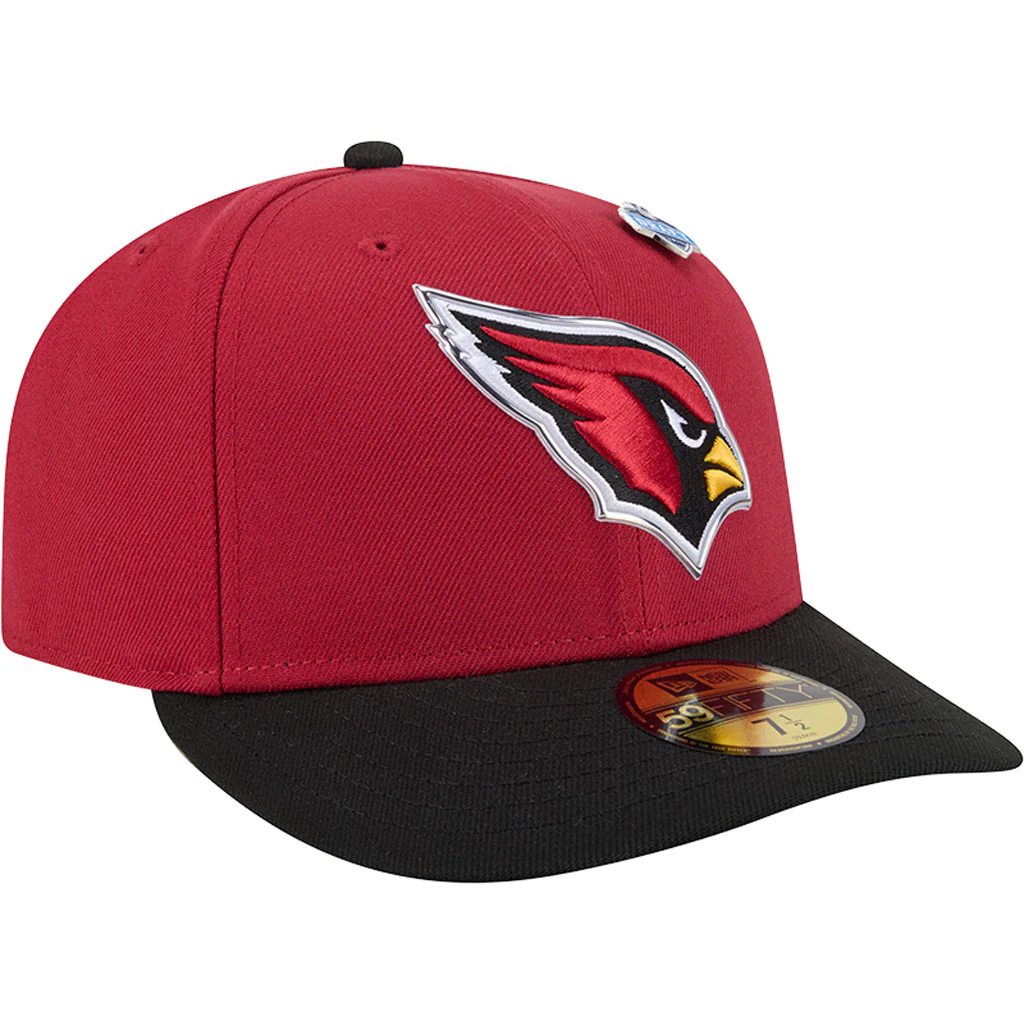 NFL Arizona Cardinals New Era 2026 Draft 59FIFTY Fitted Hat - Red - Image 2