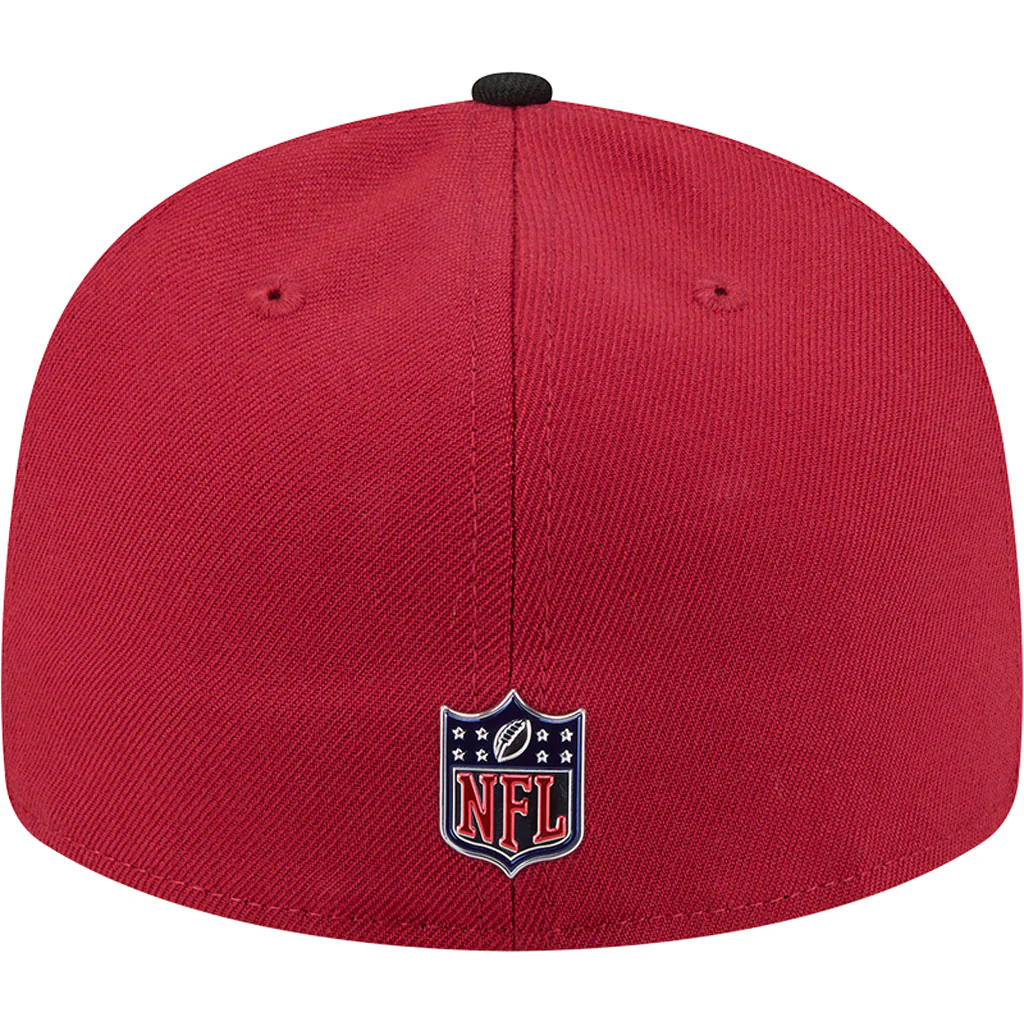 NFL Arizona Cardinals New Era 2026 Draft 59FIFTY Fitted Hat - Red - Image 6