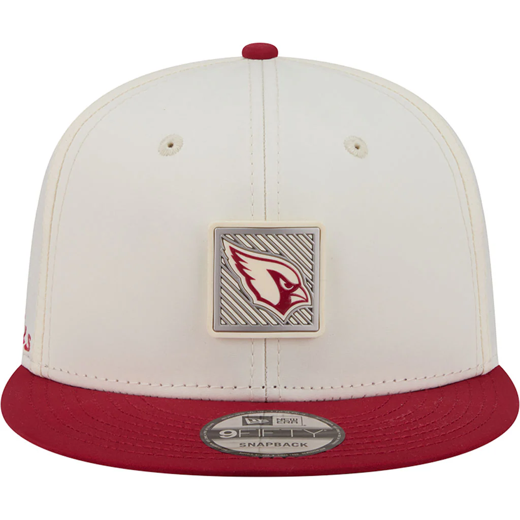 NFL Arizona Cardinals New Era 2026 Training 9FIFTY Snapback Hat - Cream - Image 3