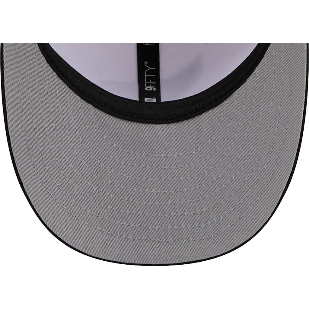 NFL Arizona Cardinals New Era Black & White 2026 Draft 9FIFTY Snapback Hat - White - Image 7