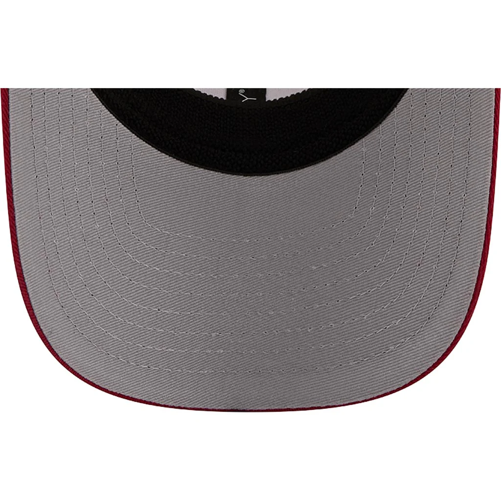 NFL Arizona Cardinals New Era Circle 9SEVENTY Stretch-Snapback Hat - Cream - Image 5