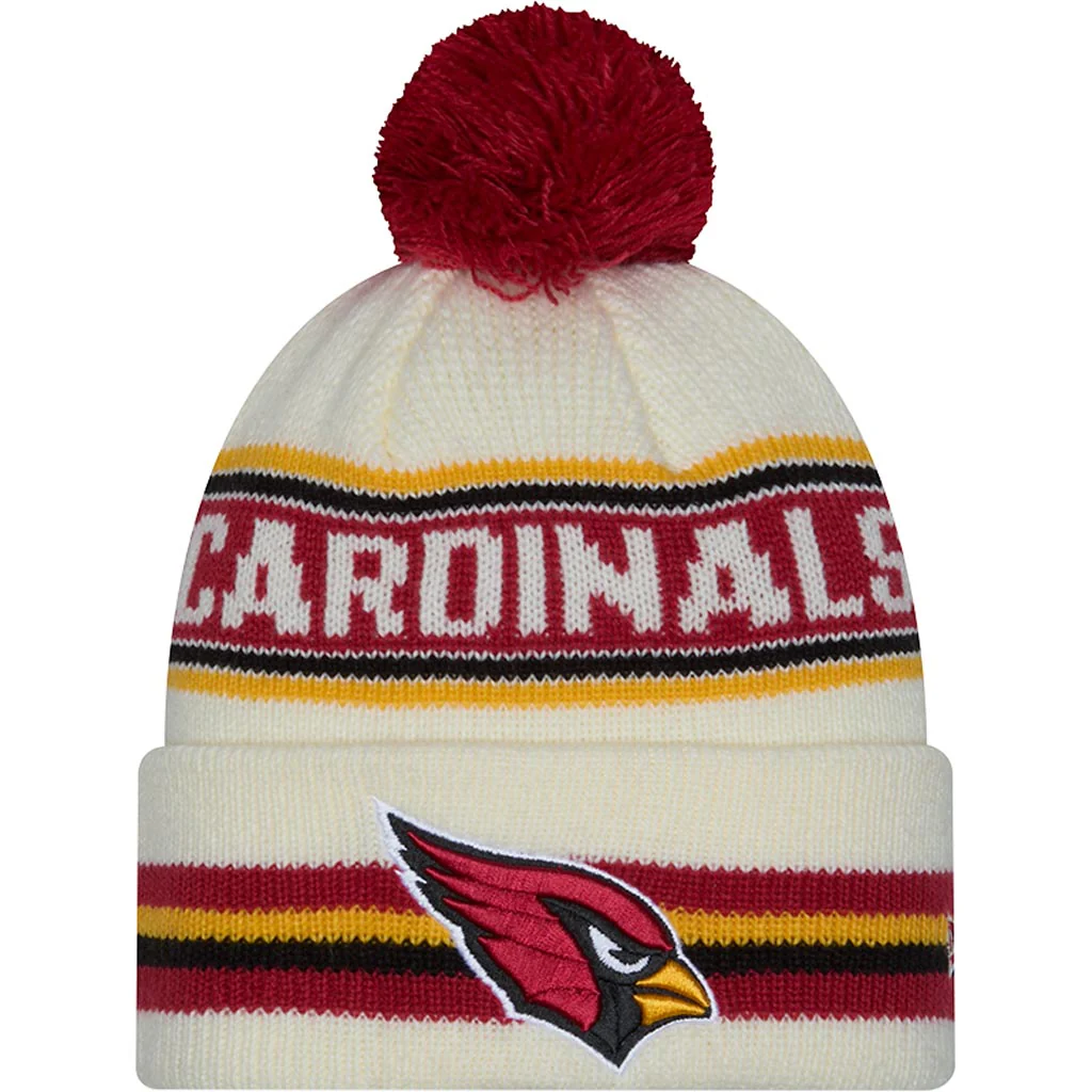 NFL Arizona Cardinals New Era Classic Knit Beanie Hat - Cream