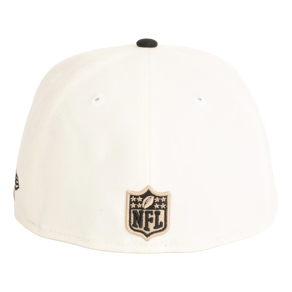 NFL Arizona Cardinals New Era Dark Harvester 59FIFTY Fitted Hat - Cream - Image 2