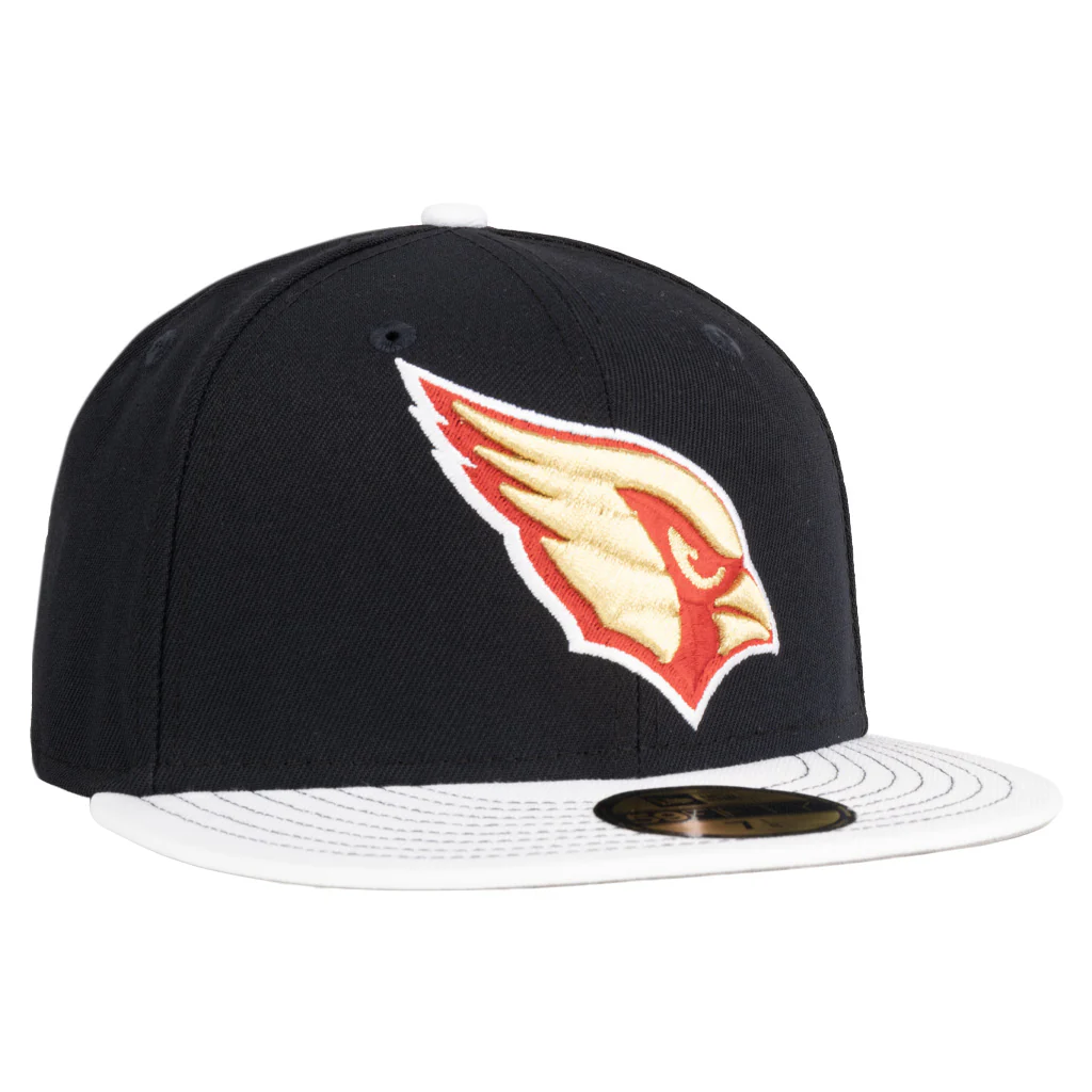 NFL Arizona Cardinals New Era Gold Medal 59FIFTY Fitted Hat - Navy - Image 2