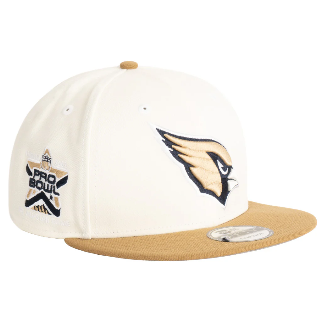 NFL Arizona Cardinals New Era Harvester 9FIFTY Snapback Hat - Wheat - Image 2