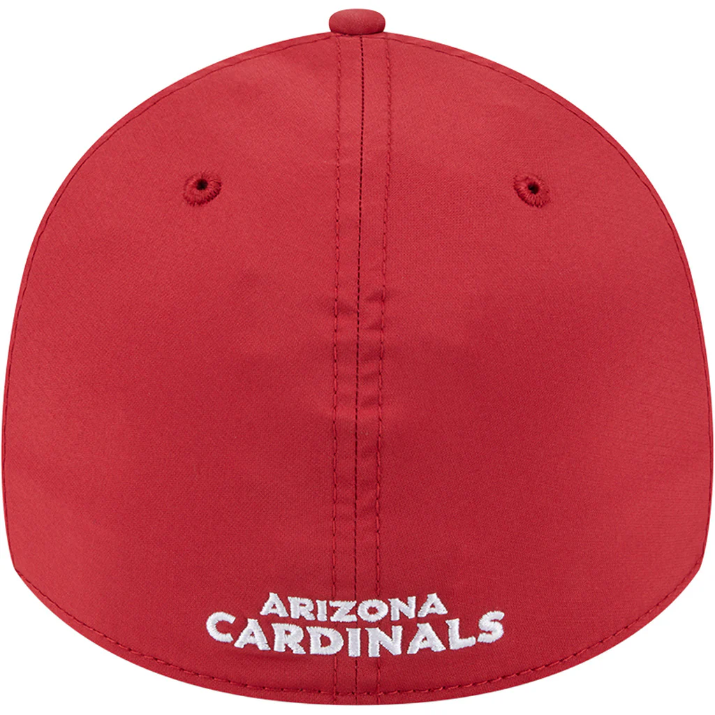 NFL Arizona Cardinals New Era Mid Perf 39THIRTY Flex Fit Hat - Red - Image 4