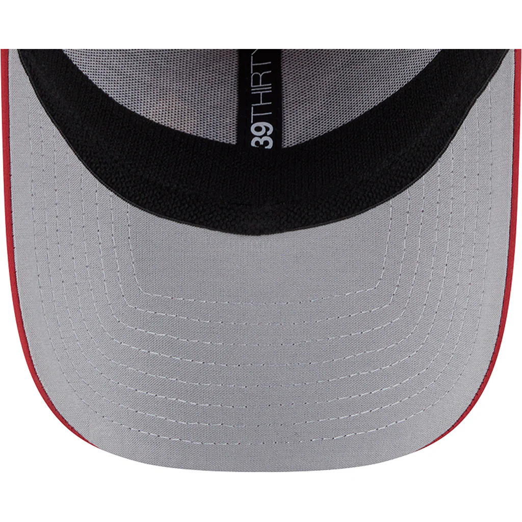 NFL Arizona Cardinals New Era Mid Perf 39THIRTY Flex Fit Hat - Red - Image 5