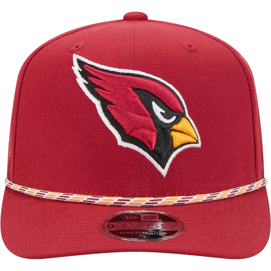 NFL Arizona Cardinals New Era Multi Rope 9SEVENTY Stretch-Snapback Hat - Red - Image 3