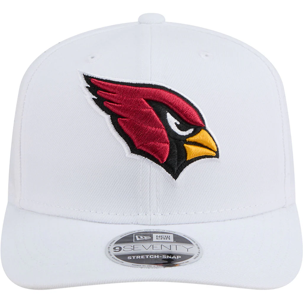 NFL Arizona Cardinals New Era Performance 9SEVENTY Stretch Snapback Hat - White - Image 3