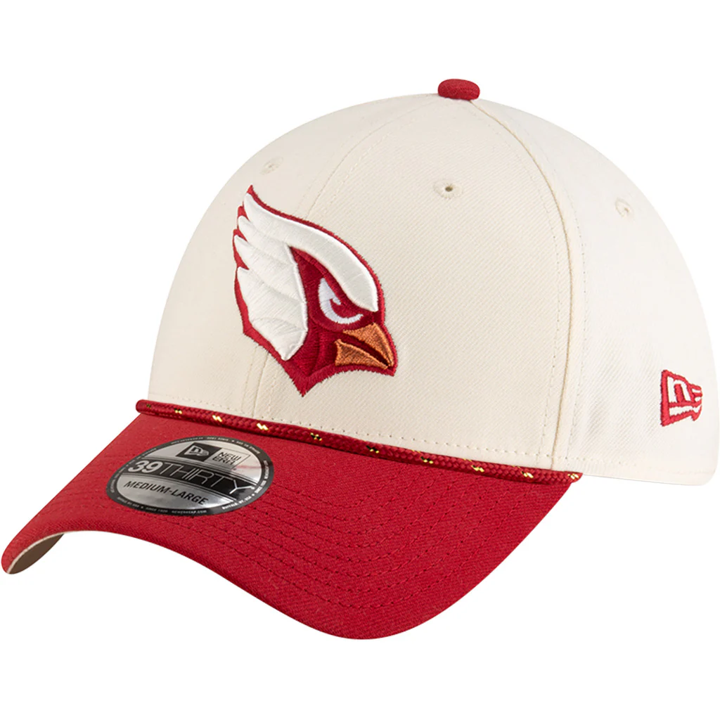 NFL Arizona Cardinals New Era Rivalries Onfield 39THIRTY Flex Fit Hat - Tan - Image 2
