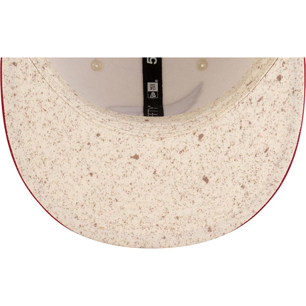 NFL Arizona Cardinals New Era Rivalries Onfield 59FIFTY Fitted Hat - Tan - Image 5