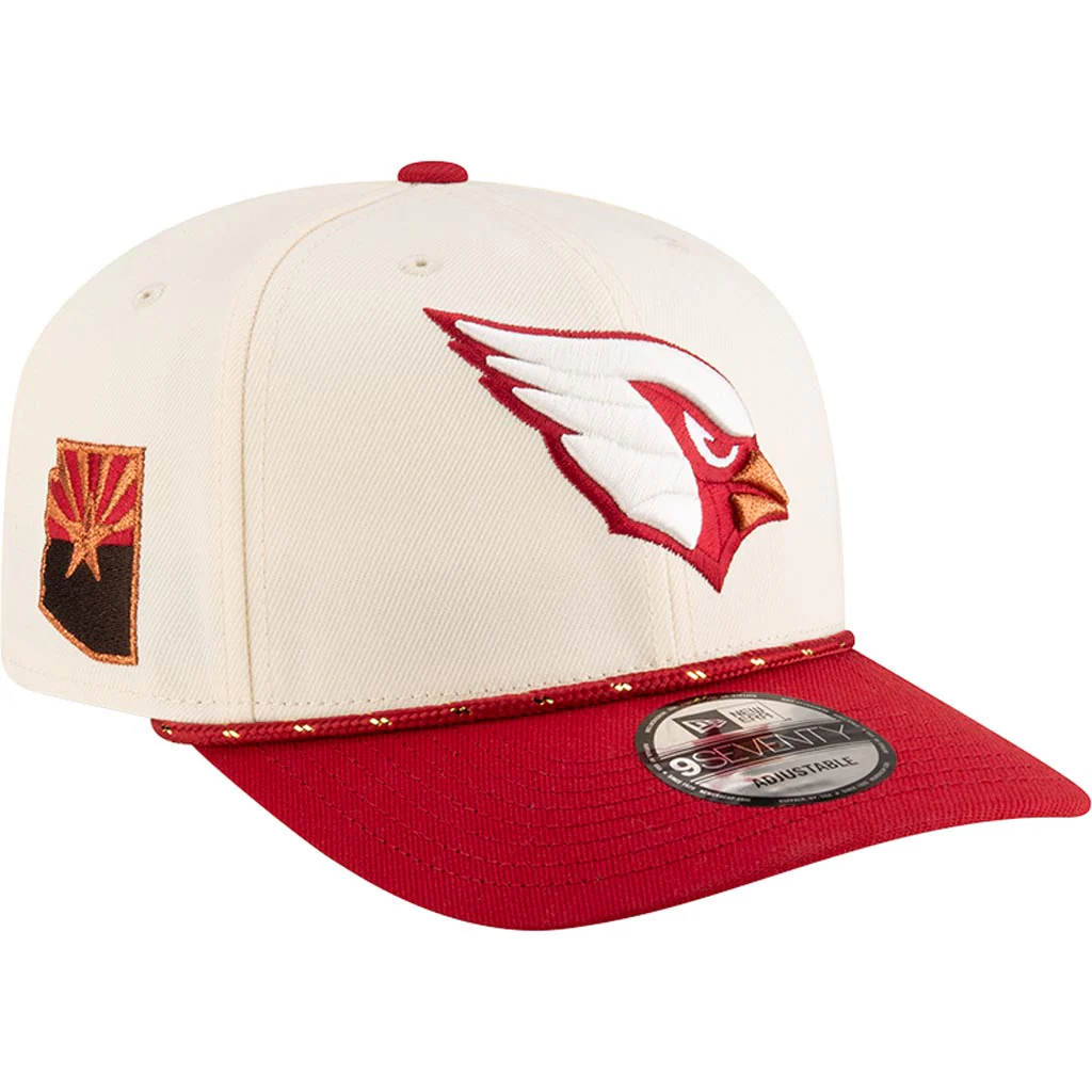 NFL Arizona Cardinals New Era Rivalries Onfield 9SEVENTY Snapback Hat - Tan - Image 2