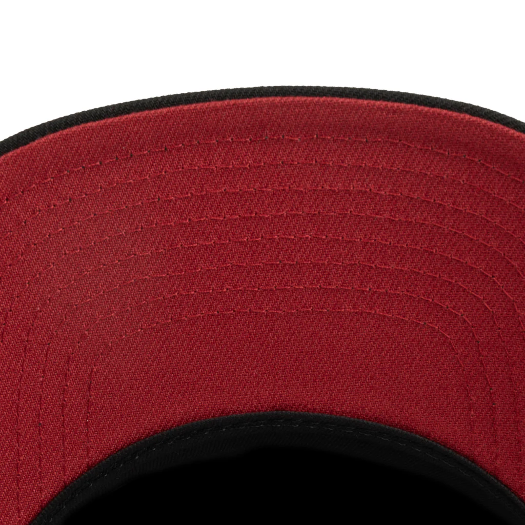 NFL Arizona Cardinals New Era Team Undervisor 9FIFTY A-Frame Snapback Hat - Black - Image 4