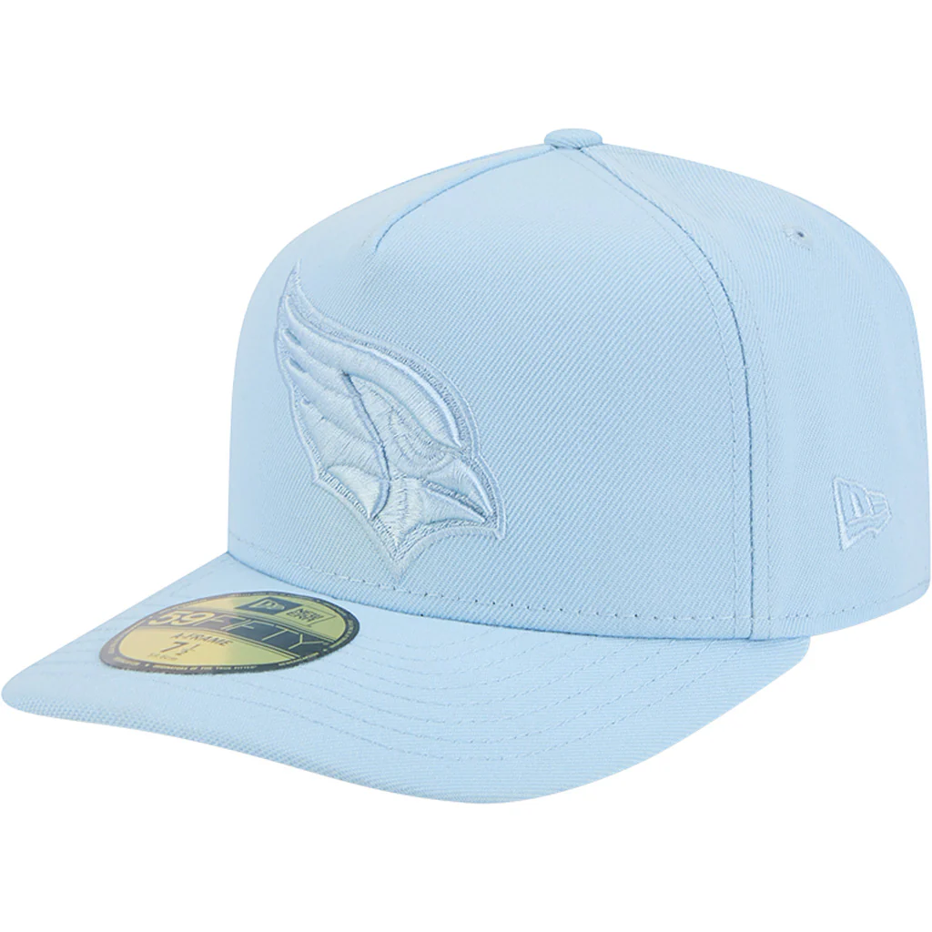 NFL Arizona Cardinals New Era Tonal Blue 59FIFTY A-Frame Fitted Hat - Blue - Image 5